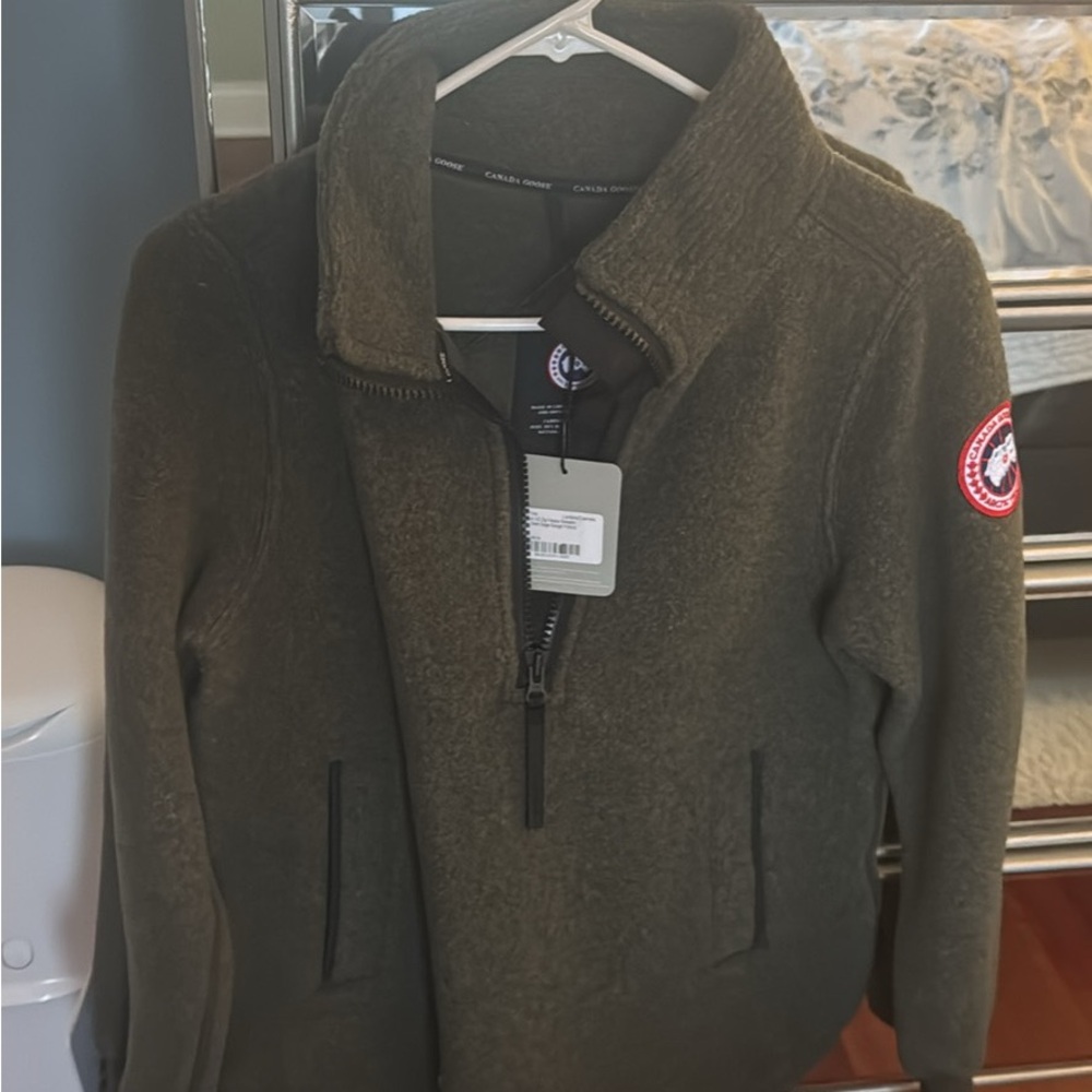 Canada Goose women’s Severn ½ Zip Sweater Kind Fleece